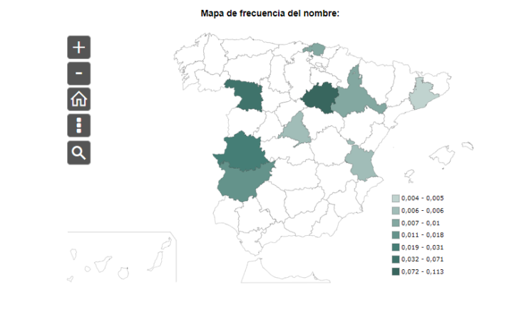 &iquest;En qu&eacute; provincia viven m&aacute;s? Un nombre cada vez menos popular | Imagen 2