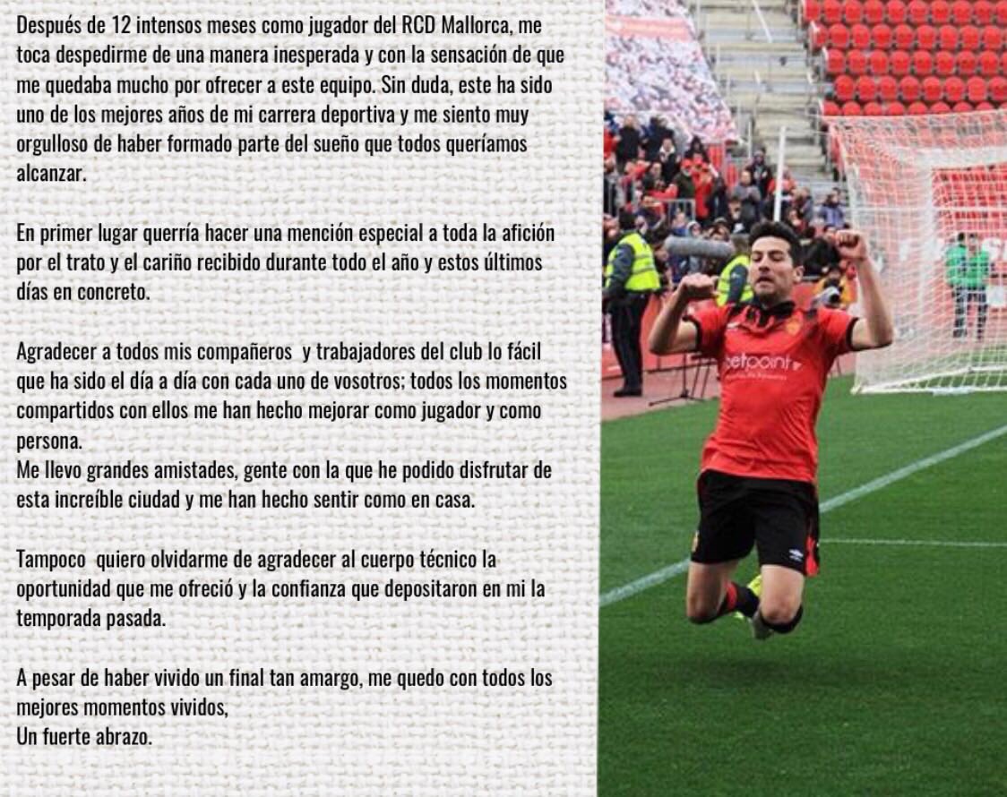 El RCD Mallorca prescinde del soriano Javier Bonilla | Imagen 1