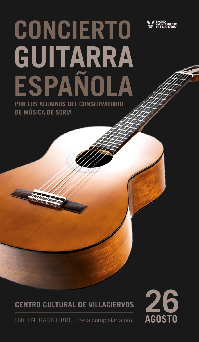 Ma&ntilde;ana, concierto de guitarra espa&ntilde;ola en Villaciervos | Imagen 1