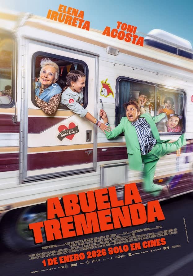 Cartel de Abuela tremenda