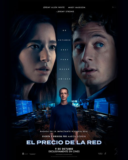 Cartel de El precio de la red
