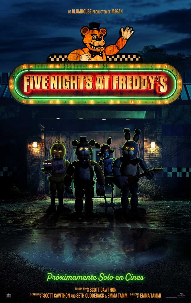 Cartel de Five Nights at Freddy’s