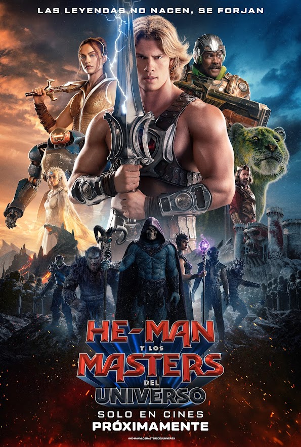 Cartel de He-Man y Los Masters Del Universo