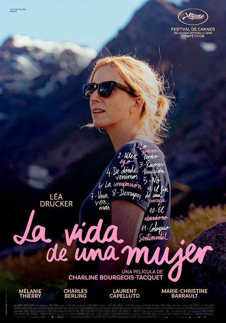 Cartel de La vida de una mujer