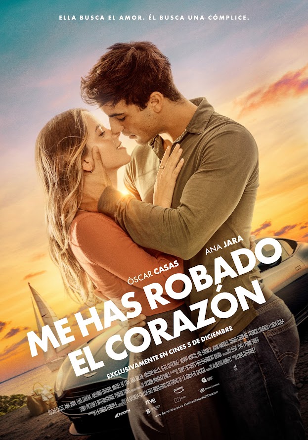 Cartel de Me has robado el corazón