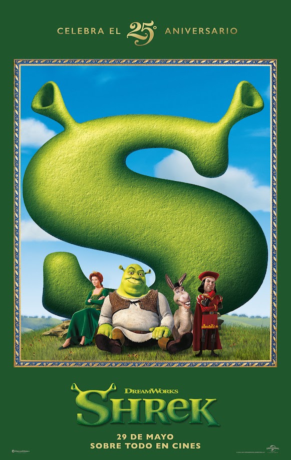 Cartel de Shrek (25 Aniversario)