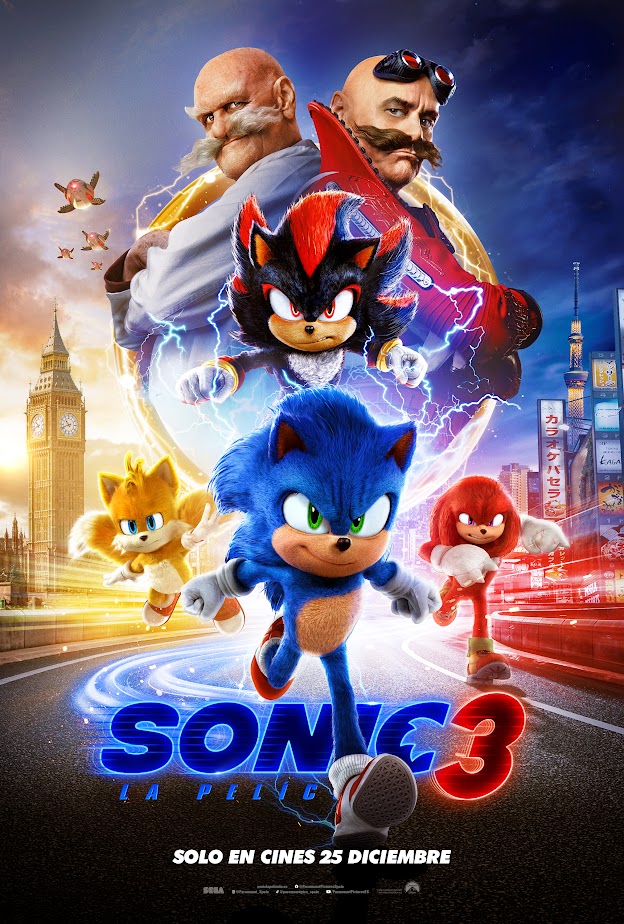 Cartel de Sonic 3: La película