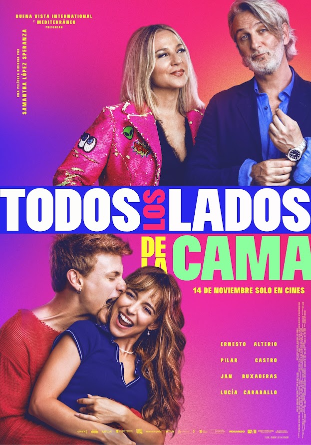 Cartel de Todos los lados de la cama