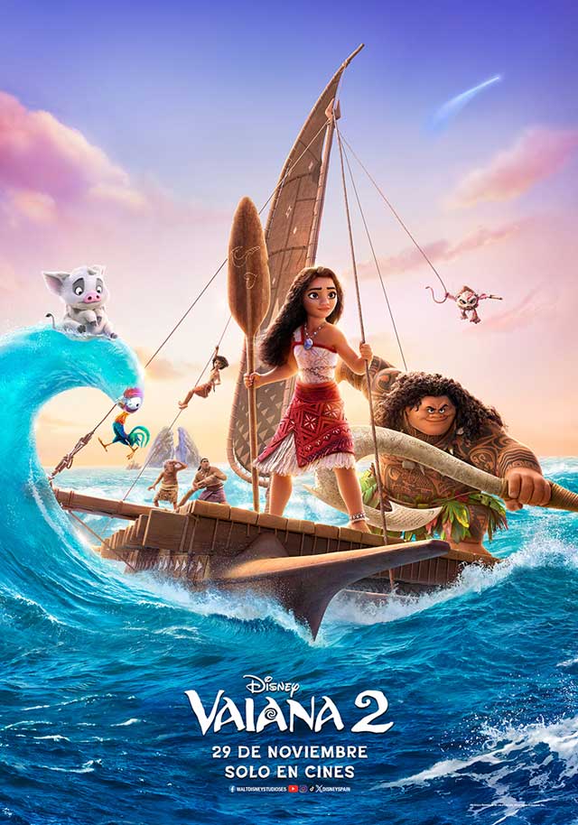 Cartel de Vaiana 2